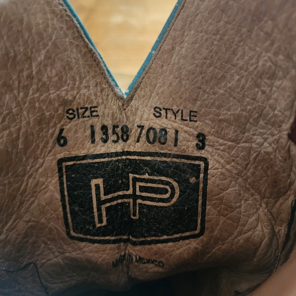 Horse Power Western Boots Square Toe Great Condition - Picture 8 of 10